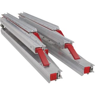 Rush Packable Aluminum Ramps   Pair, 1,000 Lb. Capacity/Ea., Model TX500