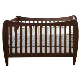 Lolly & Me McKinley 4 in 1 Convertible Crib   Chocolate