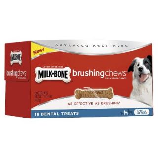Milk Bone Brushing Chews Dog Treats   18 Count (Medium/Small)
