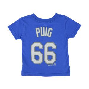 Los Angeles Dodgers Yasiel Puig Majestic MLB Toddler Official Player T Shirt