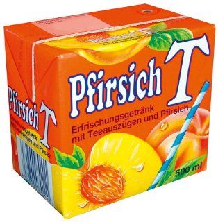 Eistee Eistee Pfirsich, 12er Pack (12 x 500 ml) Lebensmittel & Getränke