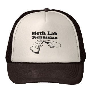 Meth Lab Technician T shirt Mesh Hat