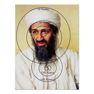 Osama bin Laden Target Poster