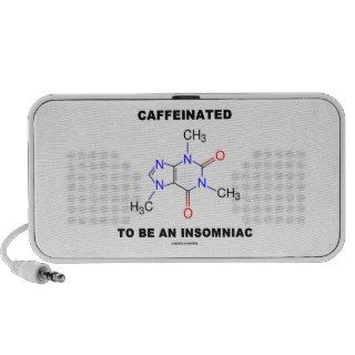 Caffeinated To Be An Insomniac (Caffeine Molecule) Speaker System