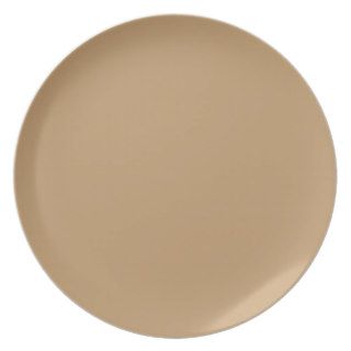 Camel Modern Color Design Dinner Plates