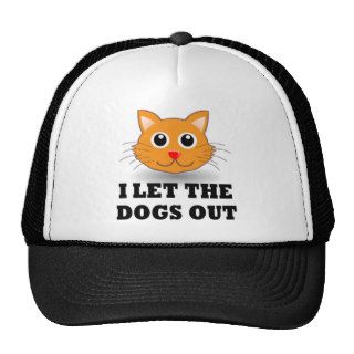 I LET THE DOGS OUT HATS