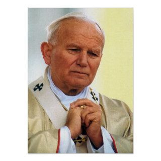 Venerable Pope John Paul II Poster