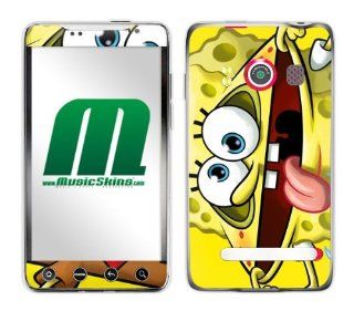 MusicSkins, MS SBOB10132, SpongeBob SquarePants   Expressions, HTC Evo 4G, Skin Cell Phones & Accessories