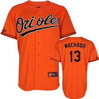 Manny Machado Jersey Adult XL Majestic Alternate Orange Replica Baltimore Orioles Jersey Sports Collectibles