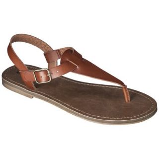 Womens Mossimo Supply Co. Lady Sandals   Cognac 7