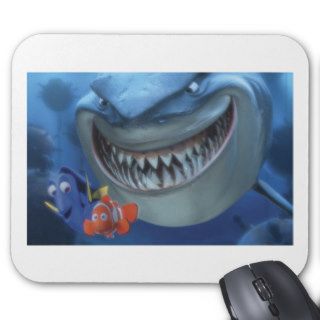 Finding Nemo Bruce Chasing Dori and Marlin Mouse Pads
