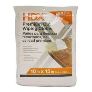 HDX Deluxe Cuts Wiping Cloths (55 Pack) 88 WF55DCW