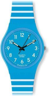 Swatch Damen Armbanduhr Striped Rise Up GS138I Uhren