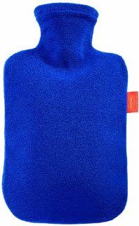 Fashy 6530 54 2007 Wärmflasche 2 L mit blauem Vliesbezug Küche & Haushalt
