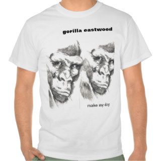 gorilla eastwood tshirts