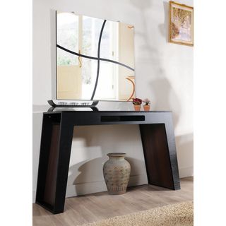 Furniture of America Atrix Black Walnut Finish Modern Console Table Furniture of America Coffee, Sofa & End Tables