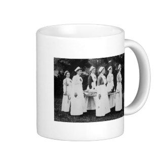 World War One Nurses with Stretcher Mugs