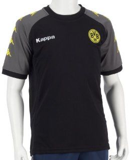 Kappa Kinder BVB Training T Shirt , black, 128 Sport & Freizeit