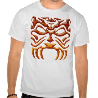 Cool Tribal Native Mask Design Art Shirts