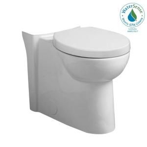 American Standard Studio Right Height 1.6 GPF Elongated Toilet Bowl Only in White 3075.120.020