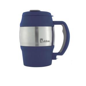 Bubba 20 oz. (591 mL) Insulated Double Walled BPA Free Mug with Stainless Steel Band 523 Navy