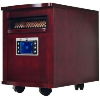 Warm House 1500 Watt 18 in. Infrared Radiant Electric Portable Heater with Digital Readout 80 5531
