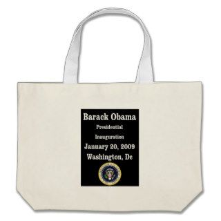 Obama Inauguration Souvenir Collectors Tote Bags