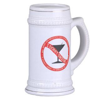 I don't drink mugs