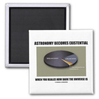 Astronomy Becomes Existential When Realize Dark Fridge Magnets