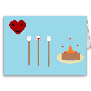 Campfire Marshmallows Card
