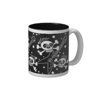 Heavy Metal Skulls Coffee Mug