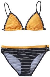 ESPRIT Bodywear Mädchen Bikini Z1195/Curl YG, Gr. 164, Blau (DG) Bekleidung