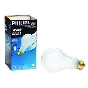 Philips 75 Watt Incandescent A21 Tuff Bulb Light Bulb (8 Pack) 415273