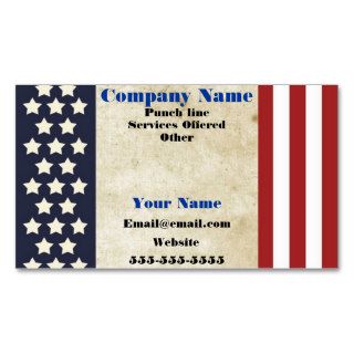 patriotic lawyer tax card business cards