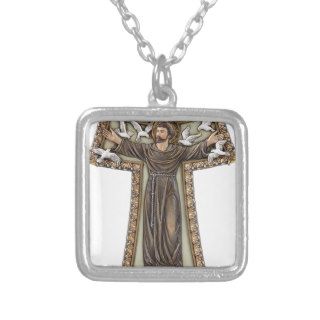 St. Francis in Tau Cross Jewelry