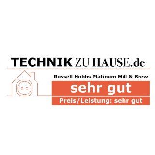 Russell Hobbs 18331 56 Platinum Mill und Brew Küche & Haushalt