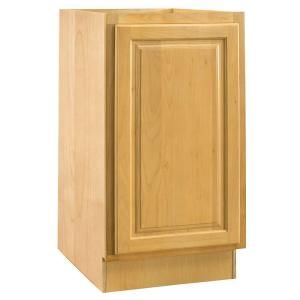 Home Decorators Collection Assembled 9x34.5x24 in. Base Cabinet with Full Height Door in Vista Honey Spice DISCONTINUED B09FHL VHS
