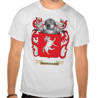 Herrmann Coat of Arms (Family Crest) Tee Shirts