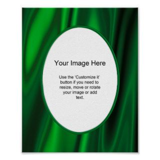 Photo Frame Template   Looks Like Green Satln Posters