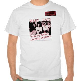 T Shirt Alleycats Nothing(Red) Dangerhouse WHITE