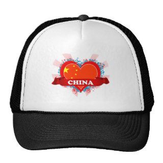 Vintage I Love China Hat