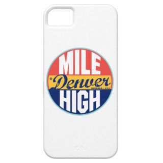 Denver Vintage Label iPhone 5 Cover