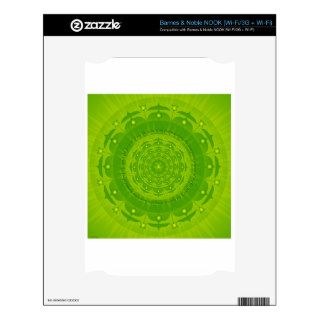 Anahata Chakra Green Colour Ray Decals For The NOOK