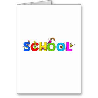 School Greeting Card