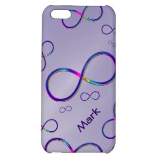 Personalizable Colorful Geek Infinity iPhone 5 Cover For iPhone 5C
