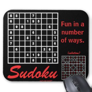 Fun In A Number Of Ways Mouse Mats