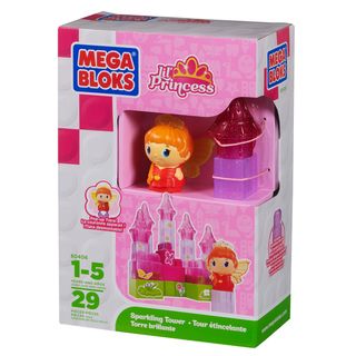 Mega Bloks Lil Princess Sparkling Tower Playset Mega Bloks Building Blocks