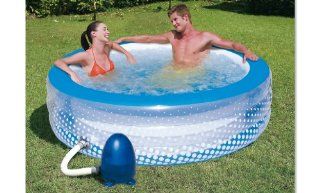 Bestway 51109B   Whirlpool 196 x 53 cm   Bubble Play Pool, GS 220 V Garten