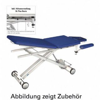 HWK Therapieliege Solid Viernheim Akku, 5 tlg., LxBxH 195x65x46 89 cm Sport & Freizeit