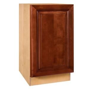 Home Decorators Collection Assembled 9x34.5x24 in. Base Cabinet with Full Height Door in Lyndhurst Cabernet B09FHR LCB